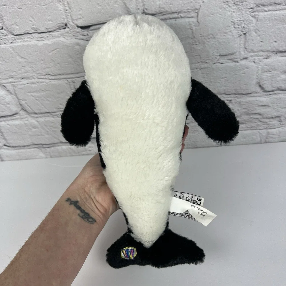 Ganz Webkinz Orca Killer Whale HM221 Plush Stuffed‎ Animal Toy Lovey 10